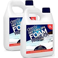 cleenly Hot Tub & Spa Foam Remover for Defoaming 10L in Clear