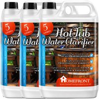 Homefront Hot Tub, Spa, Jacuzzi Water Clarifier 15L in Clear