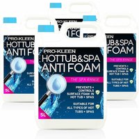 ProKleen Hot Tub & Spa Anti Foam 4 x 5L in Clear
