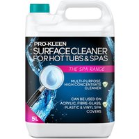 ProKleen Hot Tub, Spa & Whirlpool Antibacterial Surface Cleaner 1 x 5L in Clear