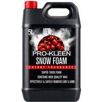 ProKleen Snow Foam Car Shampoo - Non-Caustic & pH Neutral - Cherry - 1 x 5L in White