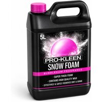 ProKleen Snow Foam Car Shampoo - Non-Caustic & pH Neutral - Bubblegum - 1 x 5L in White