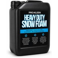 ProKleen Heavy Duty Snow Foam Car & Large Vehicle Shampoo Super Thick 1 x 5L in White