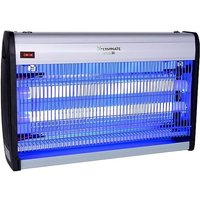 Xterminate Indoor Insect Fly Killer Zapper LED Low Energy Attracting UV Light Electric 30w in Silver