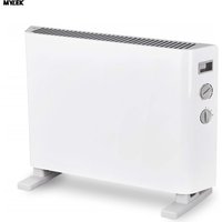 MYLEK Electric Convector Heater 3 Power Modes & Adjustable Thermostat 2kW in White