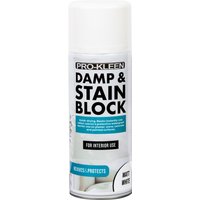 ProKleen Damp & Stain Block Spray Paint - Matt White - 1 x 500ml