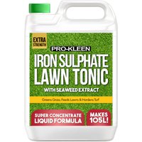 ProKleen Liquid Iron Sulphate Lawn Tonic Feed 1 x 5L in Green