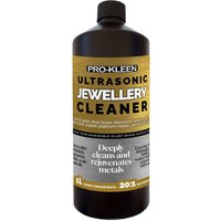 ProKleen Ultrasonic Jewellery Cleaner Solution Concentrated Fluid 1 x 1L in Clear