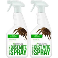 Xterminate Dust Mite Killer Spray HSE Licenced 2 x 1L in White