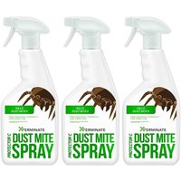 Xterminate Dust Mite Killer Spray HSE Licenced 3 x 1L in White