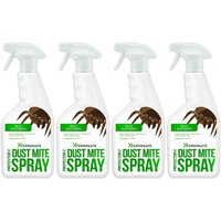 Xterminate Dust Mite Killer Spray HSE Licenced 4 x 1L in White