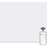 MYLEK Electric Panel Heater WIFI App Controlled Slimline White IPX4 1kW