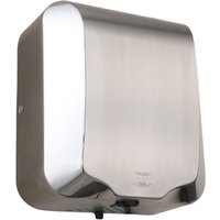 MYLEK Pro Washroom Bathroom Hand Dryer 1800w Stainless Steel in Silver