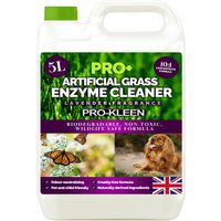 ProKleen Artificial Grass Cleaner Probiotic Based Deodoriser Odour Eliminator Lavender 5L in Clear