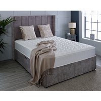 Starlight Beds Essentials Zig Zag White Memory Foam Spring Mattress 19cm Deep | Size: EU Double