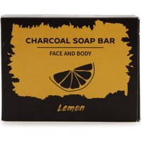 KDMD Charcoal Soap 85g - Lemon in Yellow