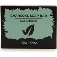 KDMD Charcoal Soap 85g - Tea Tree in Green