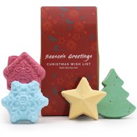 KDMD Christmas Wish List Christmas Bath Bomb Gift Pack