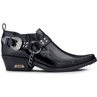 Brown Western Cuban Heel Wincklepickers Shoes
