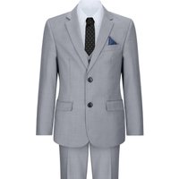 Paul Andrew Boy's Charles 3 Piece Wedding Suit in Grey | Size: 3 Years