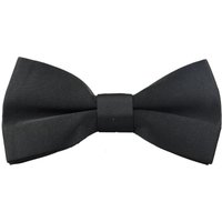 TruClothing Bow Tie Black Satin Clip On Unisex Tuxedo Classic