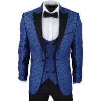 Paisley Tuxedo Blazer Waistcoat Jacket 38R