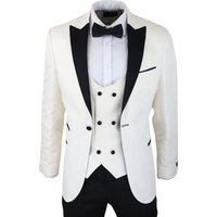 Paisley Tuxedo Blazer Waistcoat Jacket 40R