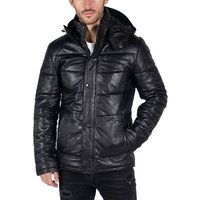 Puffer Hooded Quilted Jacket