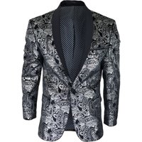 Velvet Paisley Blazer 52R