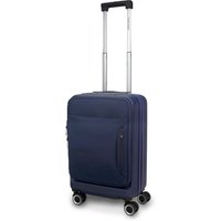 Planet Direct Hybrid Shell Travel Suitcase with Smart Features 56x36x24cm in Navy | Size: 56 x 36 x 24 cm