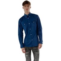 Smart Casual Shirt Cotton Long Sleeve Chest Pocket