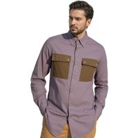 Smart Casual Shirt Long Sleeve Shirt Chest Pockets Dark