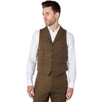 Jarvis Tweed Check Collar Waistcoat Stylish
