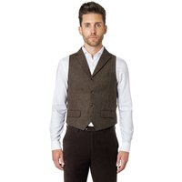 JAX Herringbone Tweed Waistcoat Stylish Occasions
