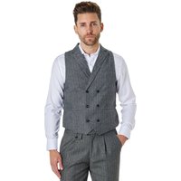 Tyler Herringbone Tweed Double Breasted Waistcoat Stylish Occasions