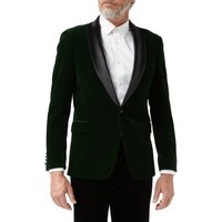 Elegant Velvet Tuxedo Jacket Perfect Formal Events