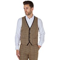 Carlo Tweed Waistcoat Stylish Elegant Any Occasion