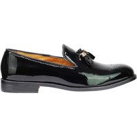 Elegant Real Leather Patent Tassel Loafers