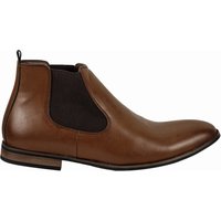 Stylish Faux Leather Chelsea Boots Effortless Elegance