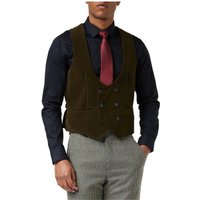 HERVE Velvet Double Breasted Waistcoat Elegant Occasions