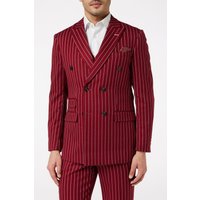 Pinstripe Double Breasted Jacket Waistcoat