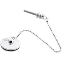 Balterley Basin Plug & Chain Universal Fit for Standard Basins Polished Chrome in Silver