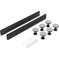 Balterley Shower Tray Leg SetFor 700mm 900mm Square Rectangular Resin Trays Grey