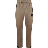 Weekend Offender Men's Espinosa Stretch Waist Brown Track Pants | Size: Large
