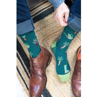 Vegetable Gardening Bamboo Socks