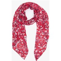 Sarta Women's Meera Lightweight Floral Scarf - Red