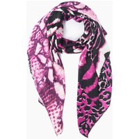 Sarta Women's Harriet Lightweight Animal Print Scarf - Fuchsia