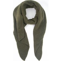 Sarta Women's Evie Asymmetric Heavyweight Scarf - Khaki