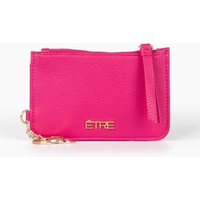 Etre Women's Mia Faux Leather Card Holder Wallet in Fuchsia