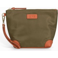 Etre Women's Wren Vanity Bag - Khaki, Nylon/PU in Khaki